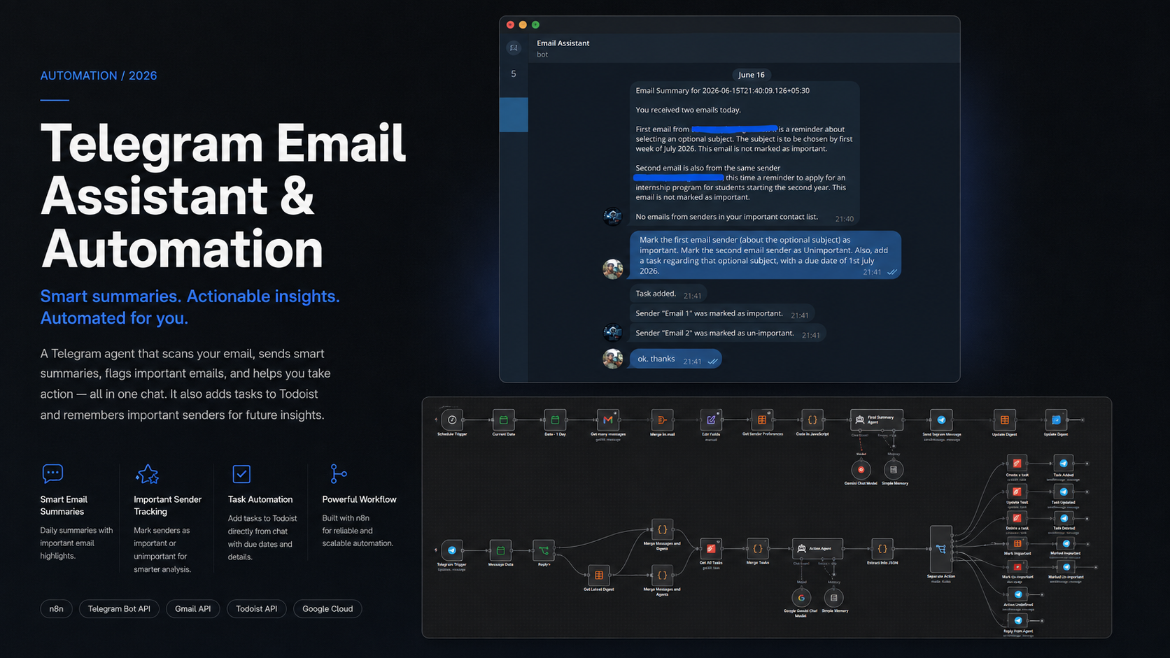 Email Summarizer & Task Adder Agent