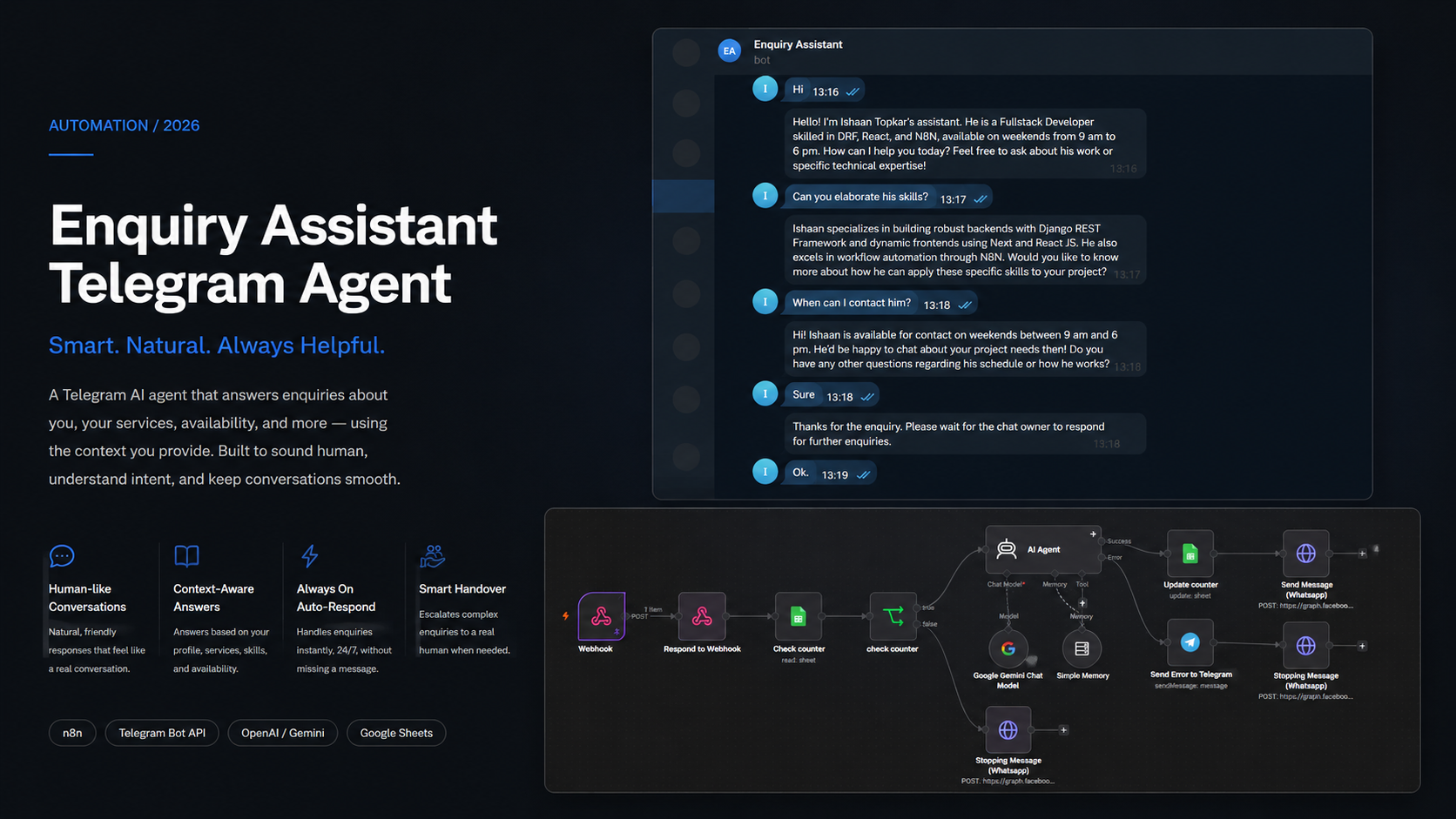 Enquiry Answering Agent